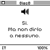 Bisc8 oracle reading screen
